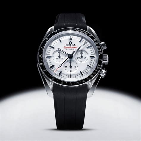 omega speedmaster professional white dial|Omega Speedmaster white dial price.